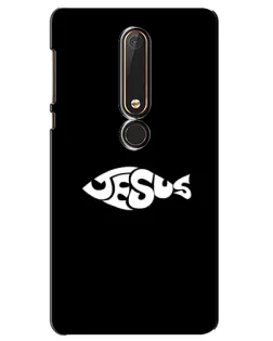 Чохол для Nokia 6 2018 з картинкою «Риба  Jesus»