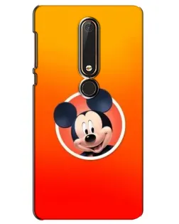Чохол для Nokia 6 2018 з картинкою «Mickey в колі»
