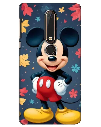 Чохол для Nokia 6 2018 з картинкою «Осінній Mickey Mouse»