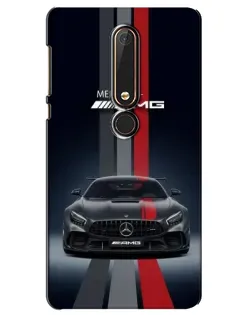 Чехол для Nokia 6 2018 с картинкой «Mercedes — белый карбон» Чехол для Nokia 6 2018 с картинкой «Mercedes — белый карбон»