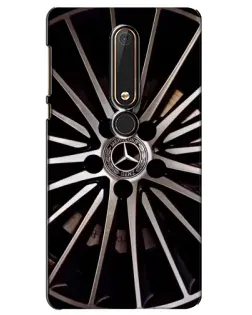 Чехол для Nokia 6 2018 с картинкой «Диск Mercedes»