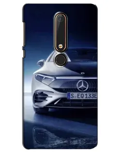 Чехол для Nokia 6 2018 с картинкой «Mercedes EQ — будущее»