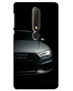 Чехол для Nokia 6 2018 с картинкой «Audi — детализация кузова»