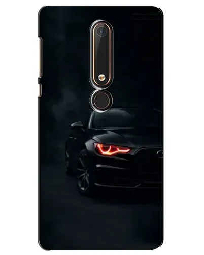 Чехол для Nokia 6 2018 с картинкой «Audi — хищный взгляд»