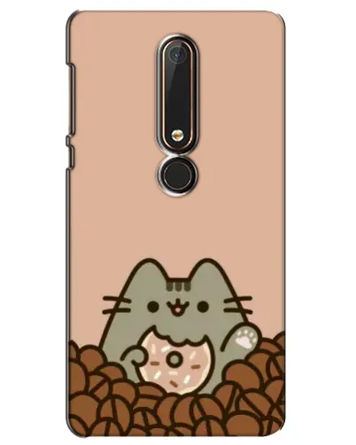 Чохол для Nokia 6 2018 з картинкою «Кавовий Пушин»