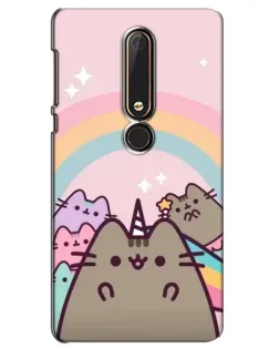 Чохол для Nokia 6 2018 з картинкою «Єдиноріг Pusheen» Чохол для Nokia 6 2018 з картинкою «Єдиноріг Pusheen»