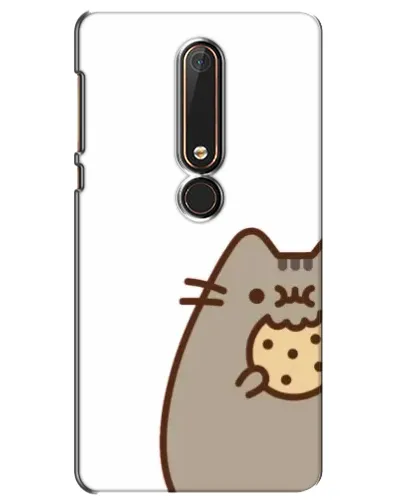 Чохол для Nokia 6 2018 з картинкою «Пушин з печивом»