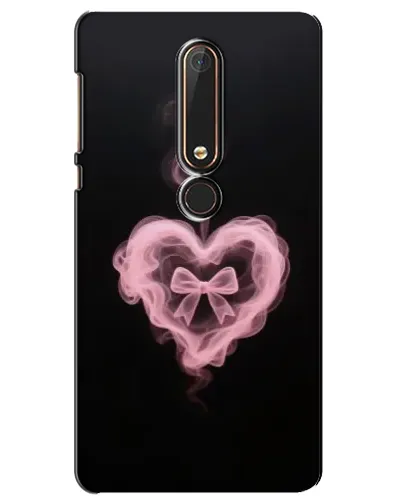 Чехол для Nokia 6 2018 с картинкой «Дымчатое сердце»