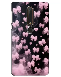 Чехол для Nokia 6 2018 с картинкой «Неоновое кружево»