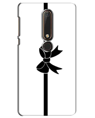 Чехол для Nokia 6 2018 с картинкой «Вертикальный бант»