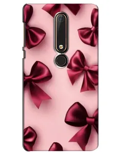 Чехол для Nokia 6 2018 с картинкой «Бордовый атлас»