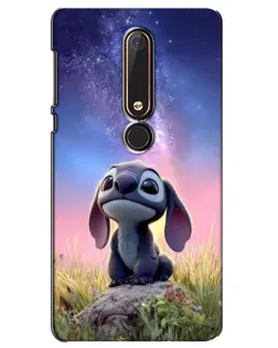 Чехол для Nokia 6 2018 с картинкой «Стич на рассвете» Чехол для Nokia 6 2018 с картинкой «Стич на рассвете»