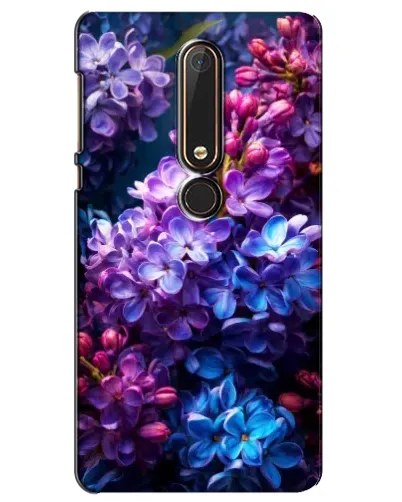 Чехол для Nokia 6 2018 с картинкой «Сиреневый цвет»
