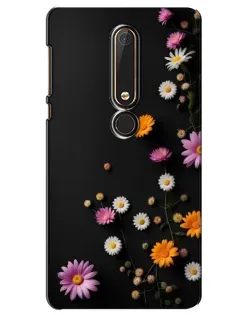 Чехол для Nokia 6 2018 с картинкой «Цветочная композиция»