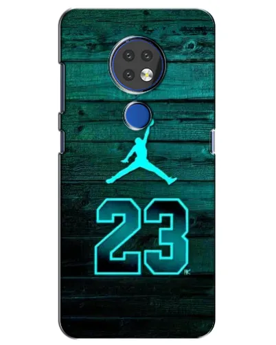 Чохол для Nokia 7.2 з картинкою «Jordan Cyan 23»