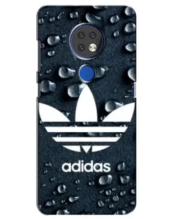 Чохол для Nokia 7.2 з картинкою «Adidas Trefoil Blue»