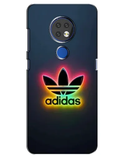 Чохол для Nokia 7.2 з картинкою «Неоновий Adidas»