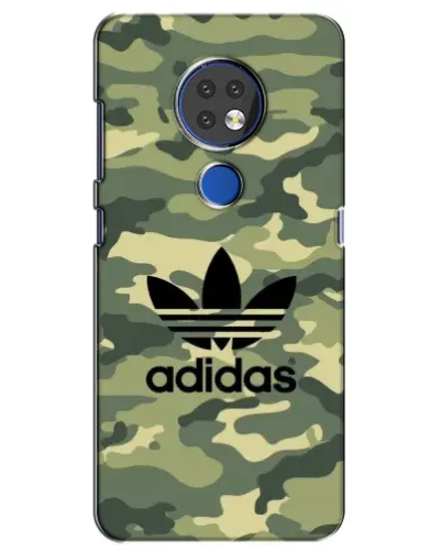 Чохол для Nokia 7.2 з картинкою «Мілітарі стиль Adidas»