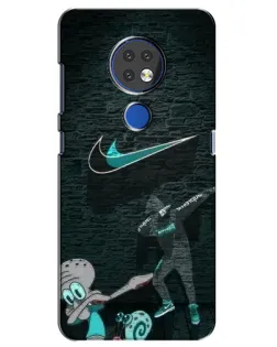 Чохол для Nokia 7.2 з картинкою «Спортивний арт Nike»