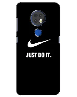 Чохол для Nokia 7.2 з картинкою «Класичний принт Nike»