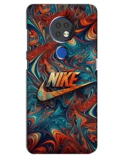 Чохол для Nokia 7.2 з картинкою «Nike в абстракції»
