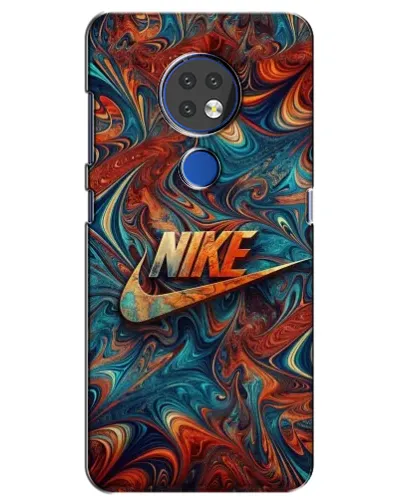 Чохол для Nokia 7.2 з картинкою «Nike в абстракції»