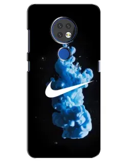 Чохол для Nokia 7.2 з картинкою «Nike та синій дим»