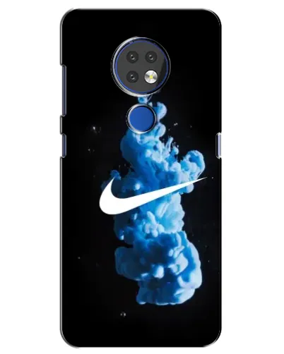 Чохол для Nokia 7.2 з картинкою «Nike та синій дим»