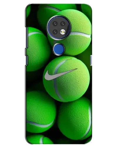 Чохол для Nokia 7.2 з картинкою «Тенісні м'ячі Найк»
