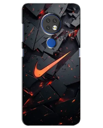 Чохол для Nokia 7.2 з картинкою «Nike — ефект розломів»