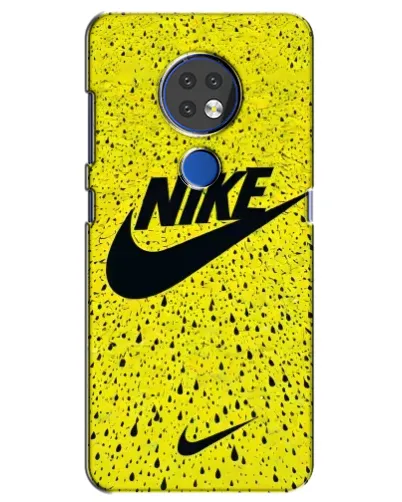 Чохол для Nokia 7.2 з картинкою «Жовтий текстурний Nike»