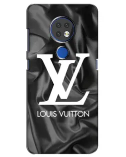 Чохол для Nokia 7.2 з картинкою «Шовковий Louis Vuitton»