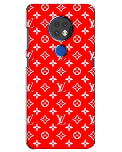 Чохол для Nokia 7.2 з картинкою «Яскравий паттерн LV»