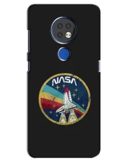 Чохол для Nokia 7.2 з картинкою «NASA — емблема місії»
