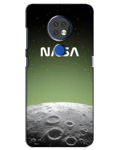 Чехол для Nokia 7.2 с картинкой «NASA — лунный градиент»