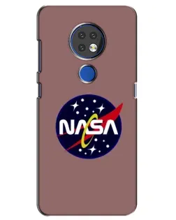 Чохол для Nokia 7.2 з картинкою «NASA — ретро космос» Чохол для Nokia 7.2 з картинкою «NASA — ретро космос»