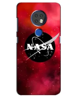 Чехол для Nokia 7.2 с картинкой «NASA — красная туманность»