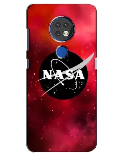 Чехол для Nokia 7.2 с картинкой «NASA — красная туманность»