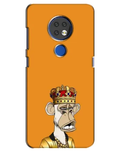 Чохол для Nokia 7.2 з картинкою «Золота мавпа Bored Ape»
