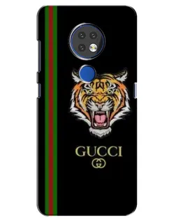 Чохол для Nokia 7.2 з картинкою «Тигр Gucci»