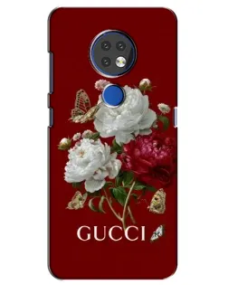 Чехол для Nokia 7.2 с картинкой «Gucci —  сад»