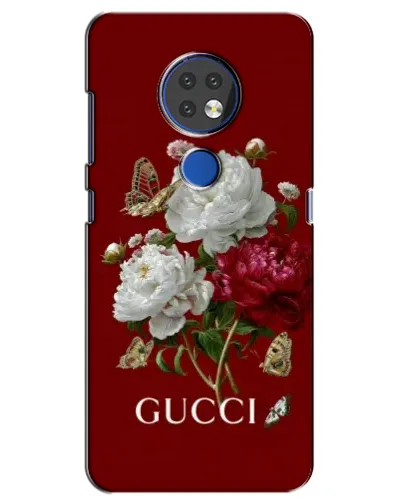 Чехол для Nokia 7.2 с картинкой «Gucci —  сад»