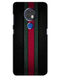Чехол для Nokia 7.2 с картинкой «Gucci — неоновая линия»