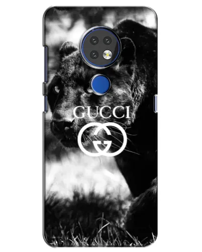 Чехол для Nokia 7.2 с картинкой «Gucci — дикая природа» Чехол для Nokia 7.2 с картинкой «Gucci — дикая природа»