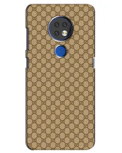 Чехол для Nokia 7.2 с картинкой «Gucci — классический беж» Чехол для Nokia 7.2 с картинкой «Gucci — классический беж»
