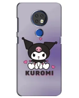 Чохол для Nokia 7.2 з картинкою «Kuromi — фіолетовий арт» Чохол для Nokia 7.2 з картинкою «Kuromi — фіолетовий арт»