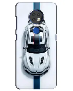 Чехол для Nokia 7.2 с картинкой «Вид сверху — BMW M»