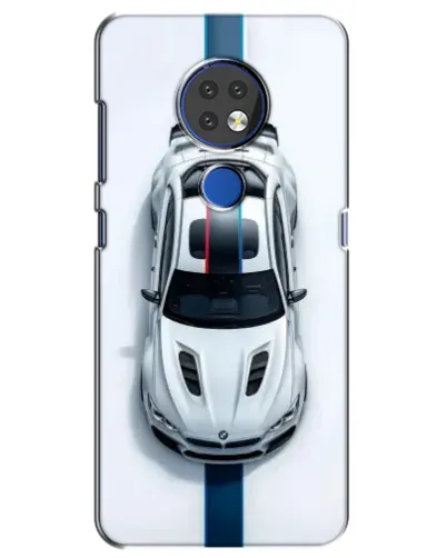 Чехол для Nokia 7.2 с картинкой «Вид сверху — BMW M»