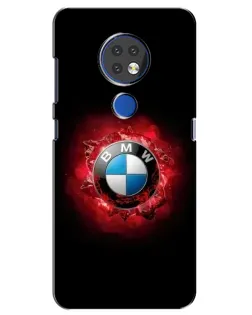 Чехол для Nokia 7.2 с картинкой «Логотип BMW — вспышка»