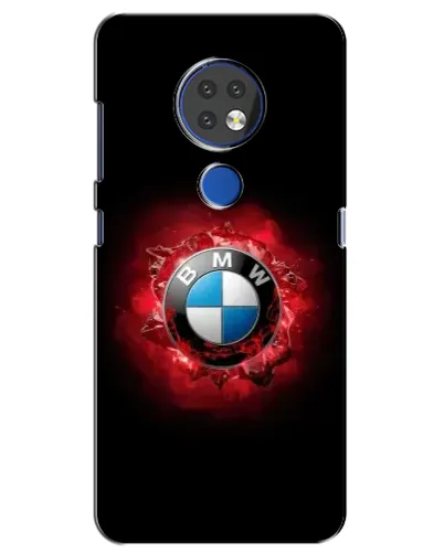 Чехол для Nokia 7.2 с картинкой «Логотип BMW — вспышка»